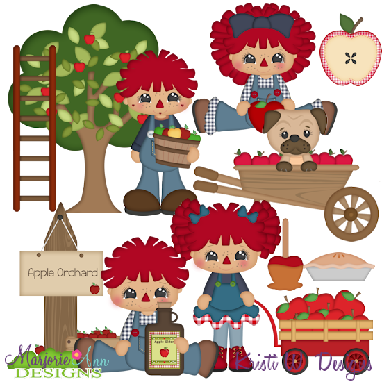 Orchard Fun Days SVG Cutting Files Includes Clipart - Click Image to Close